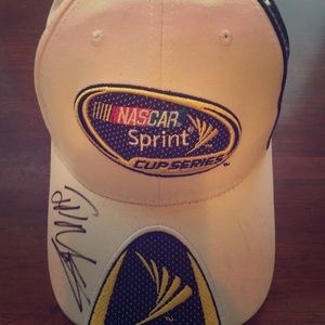 Autographed Juan Pablo Montoya NASCAR hat
